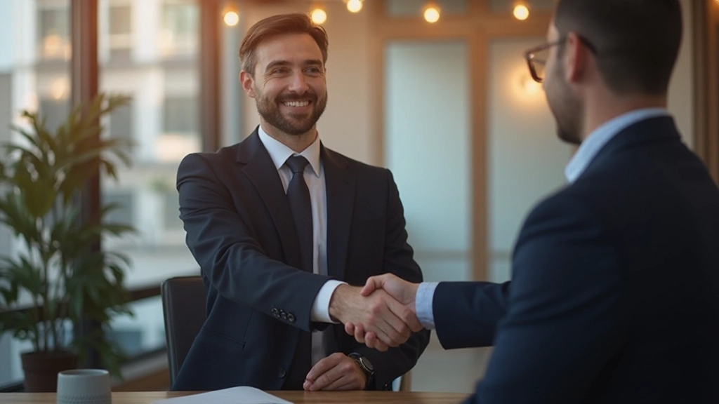 Профессиональное интервью и переговоры в офисе